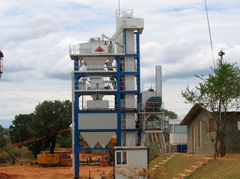 Стационарный АБЗ Ca-Long CL-1500 в Урене